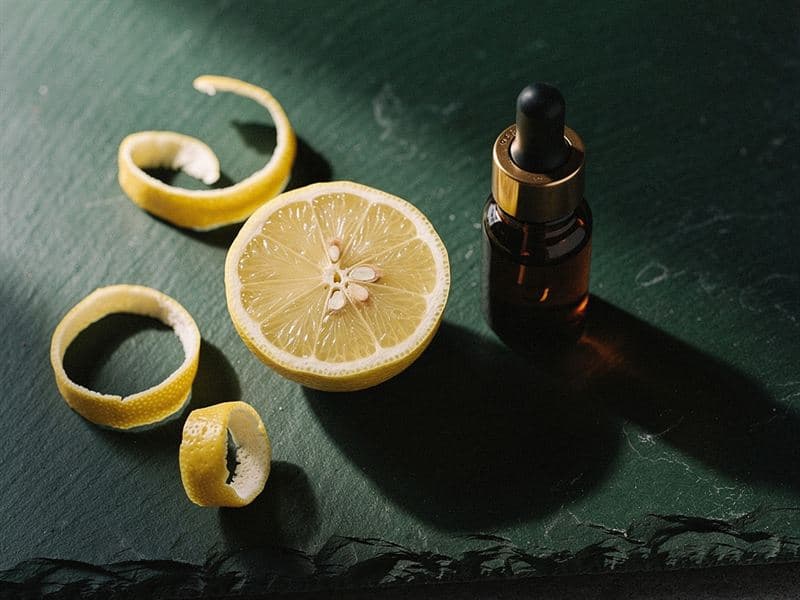 Lemon Oil — still life